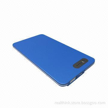 Ultra Thin 8mm Li-polymer Backup Power Bank, 6,000mAh